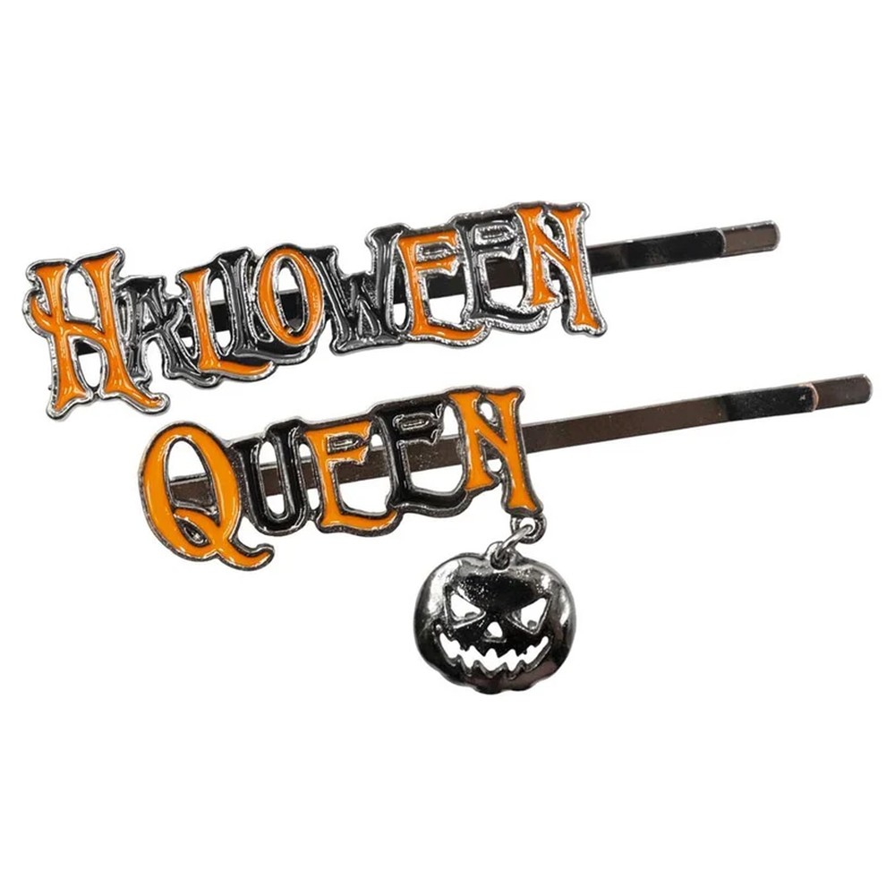 Kreepsville - Halloween Queen Text Haarspange - Mehrfarben